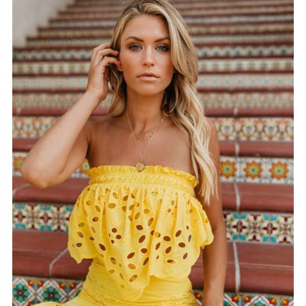 Flawless Eyelet Cotton top
